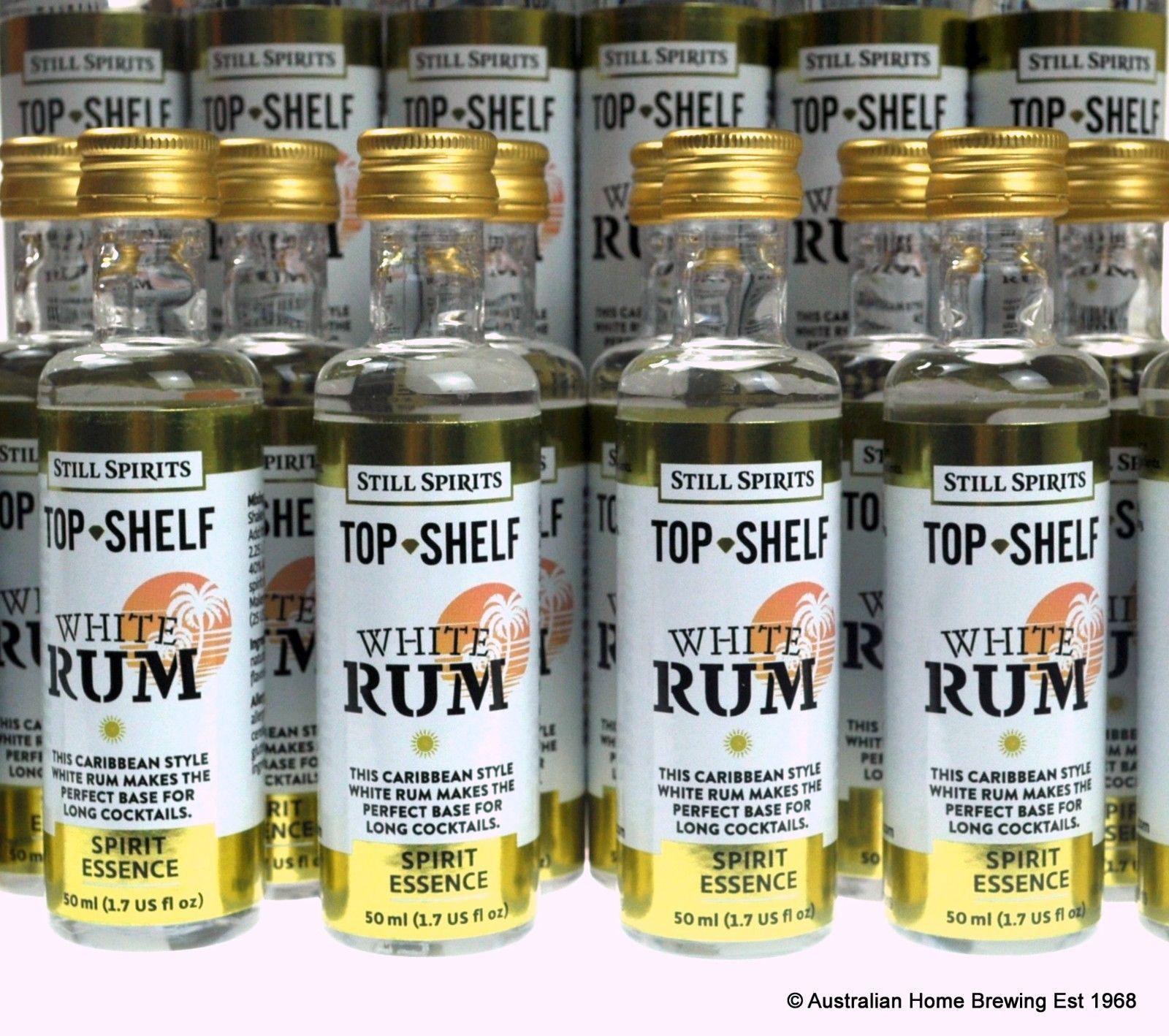 6x Still Spirits Top Shelf White Rum Essence home brew spirit making