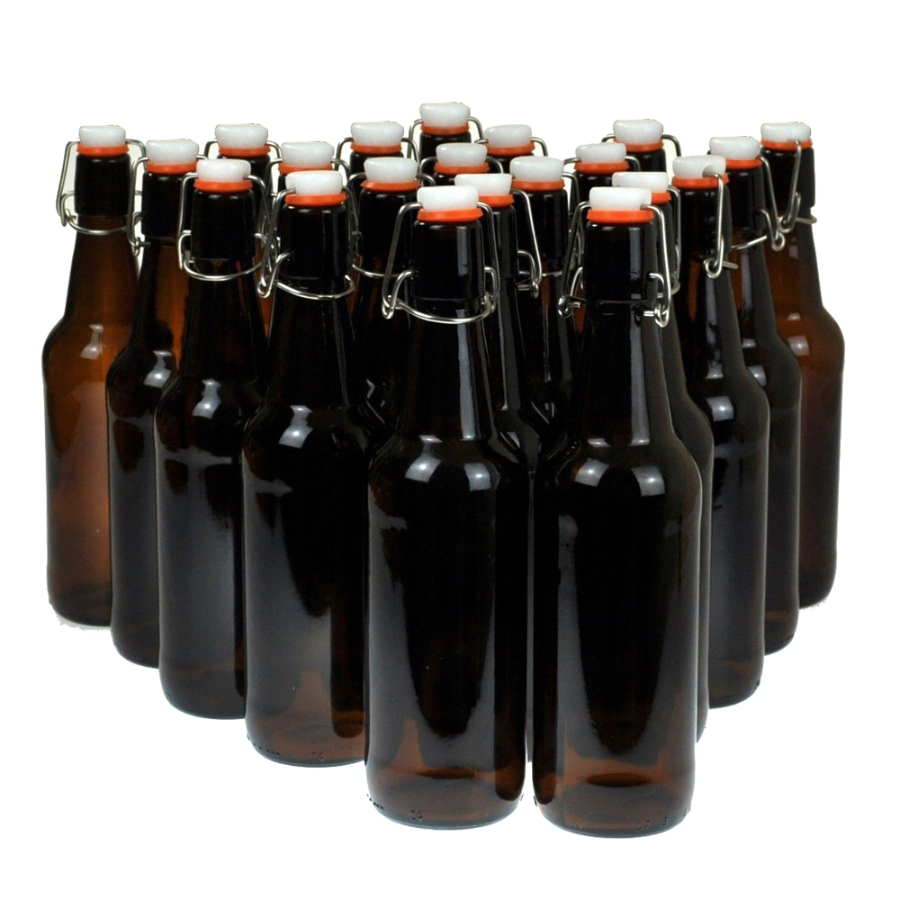 500ml Flint Beer Bottle With Flip Top, Wholesale Swing Top Bottles