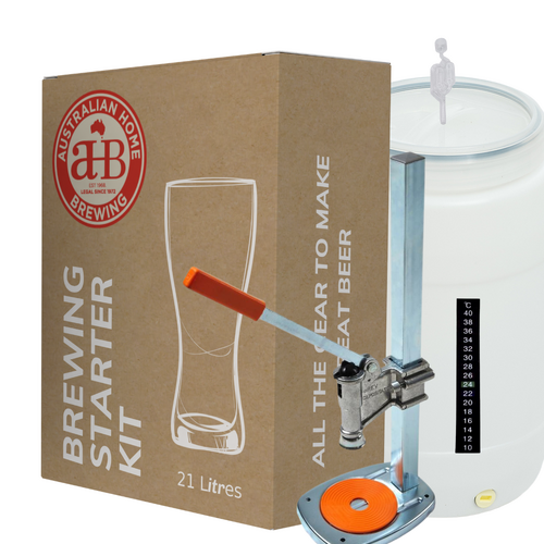 AHB Starter Beer Making Kit - Bench Capper - the ultimate bottle capper.