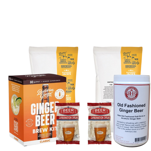 The Double Ginger Brew Pack - Buderim & Old Fashioned Ginger Beer