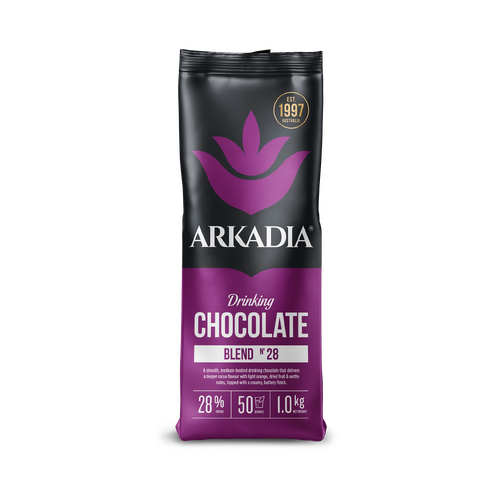 Arkadia Premium Drinking Chocolate 28% Coco 1kg