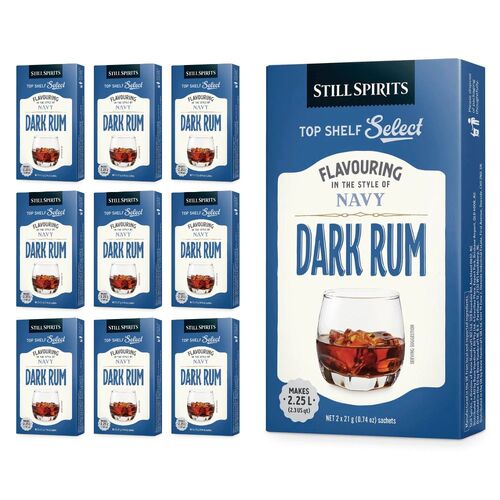 10x Still Spirits Classic Dark Navy Rum - Top Shelf Select