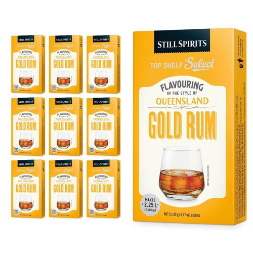 10x Still Spirits Classic Queensland Gold Rum - Top Shelf Select